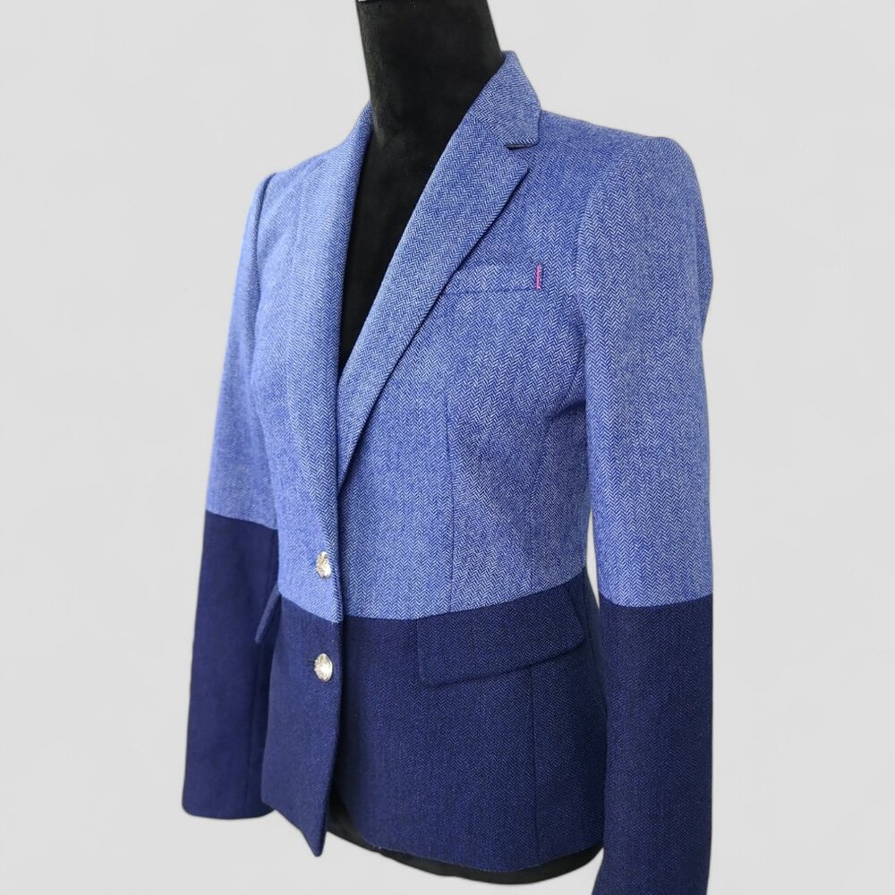 Banana Republic Wool Blend Blazer Jacket SZ 2 - Picture 4 of 16